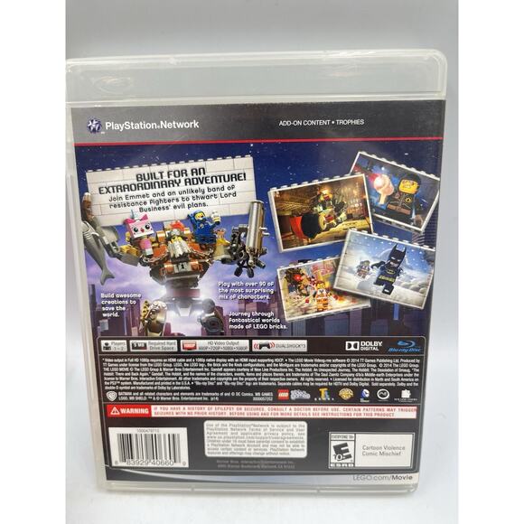 The LEGO Movie Videogame (Sony PlayStation 3, 2014) - Picture 2 of 6